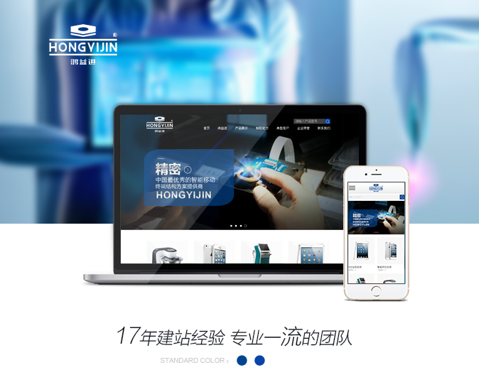 网站建设效果图